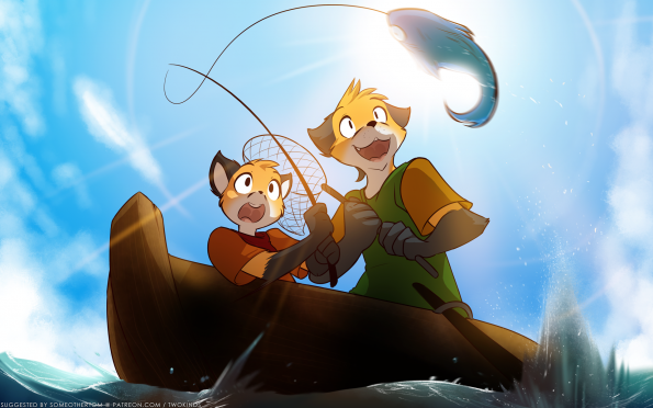 Gone Fishing (colour)