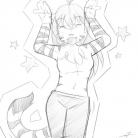 Flora_doing_the_Popotan_dance_by_Twokinds