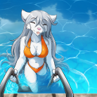 raineleavingthepool_color_blep