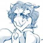 lioness_saria_and_rose___portrait_2_by_twokinds_dg3397v